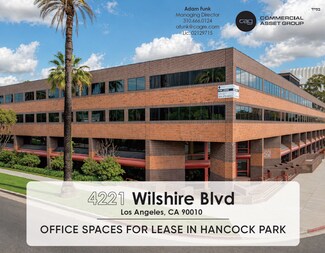 Los Angeles, CA Office, Office/Retail - 4221 Wilshire Blvd Los Angeles, CA Office, Office/Retail - 4221 Wilshire Blvd