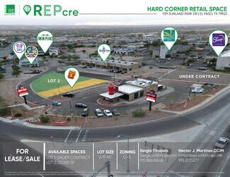 El Paso, TX Commercial Land - 929 Sunland Park Dr