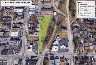 Tulsa, OK Commercial Land - 121 18th St Tulsa, OK Commercial Land - 121 18th St