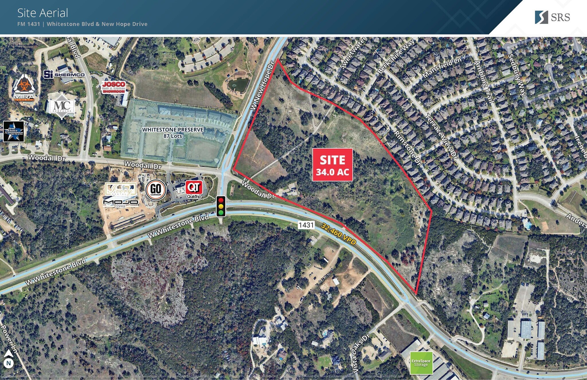 New Hope & W Whitestone Blvd, Cedar Park, TX for Sale