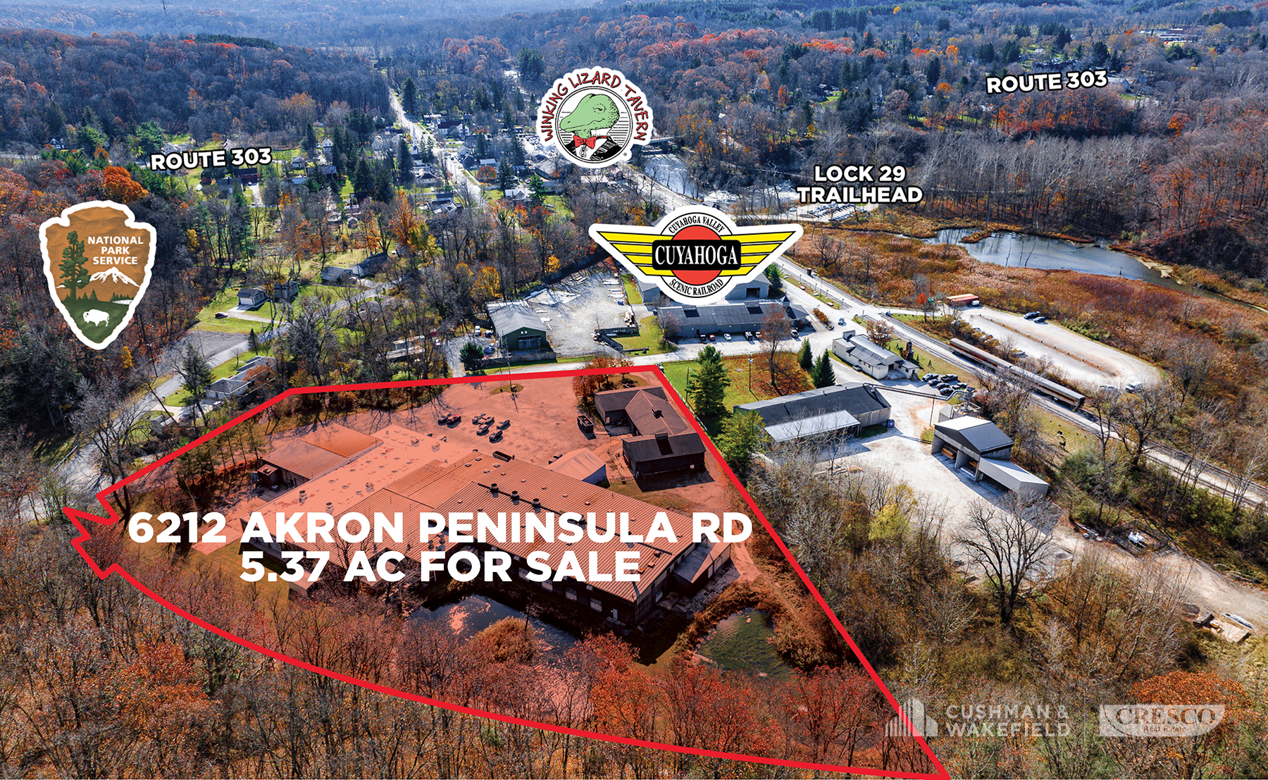 6212 Akron Peninsula Rd, Peninsula, OH for Sale