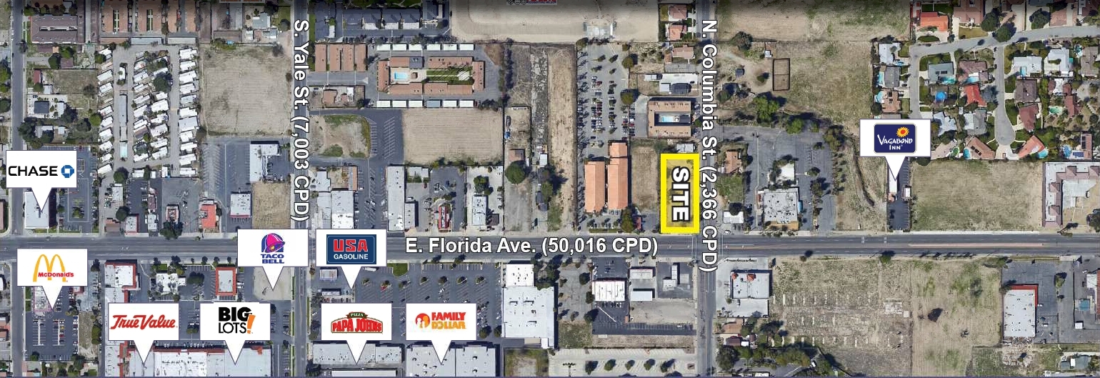 E Florida Ave @ Columbia St., Hemet, CA for Sale