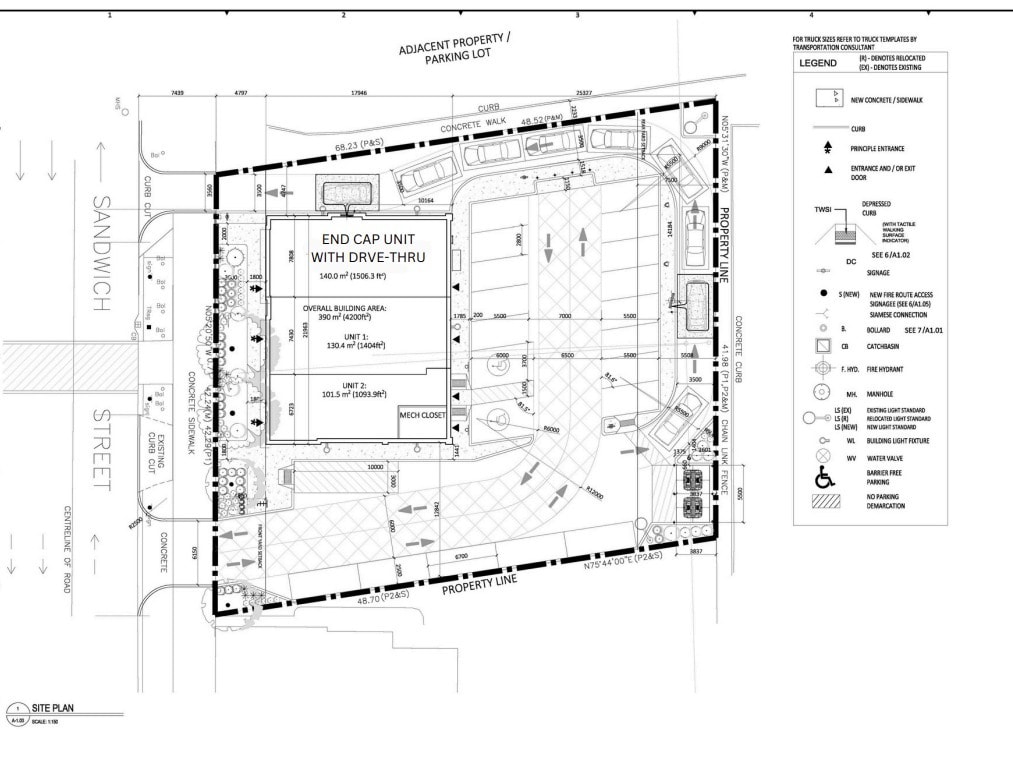 131-135 Sandwich St S, Amherstburg, ON for Rent