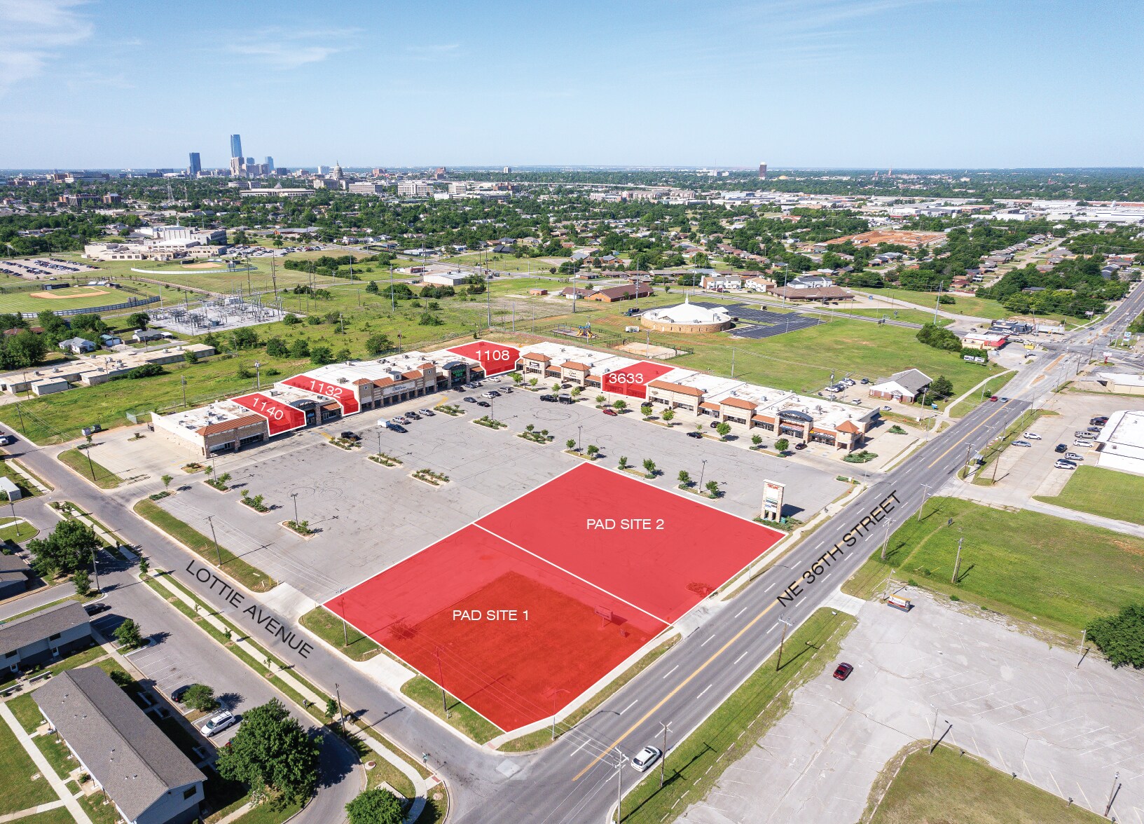 1104-1148 NE 36th St, Oklahoma City, OK for Rent