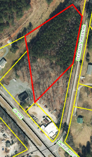 Durham, NC Industrial Land - Lot 1 Pleasant Green Road