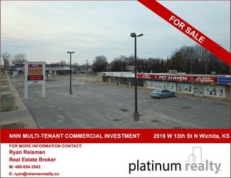 Wichita, KS Office/Retail, Retail - 2518-2536 W 13th St