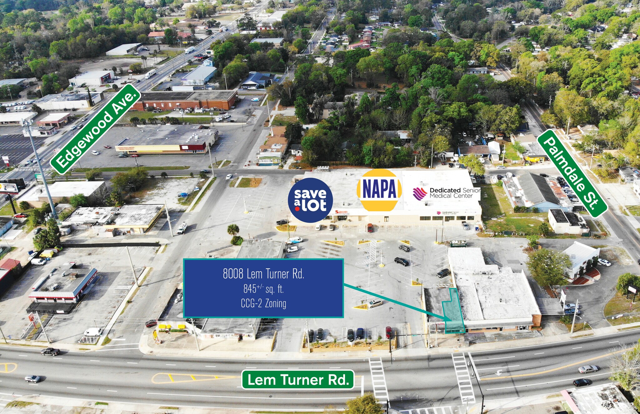 7912-8000 Lem Turner Rd, Jacksonville, FL for Rent