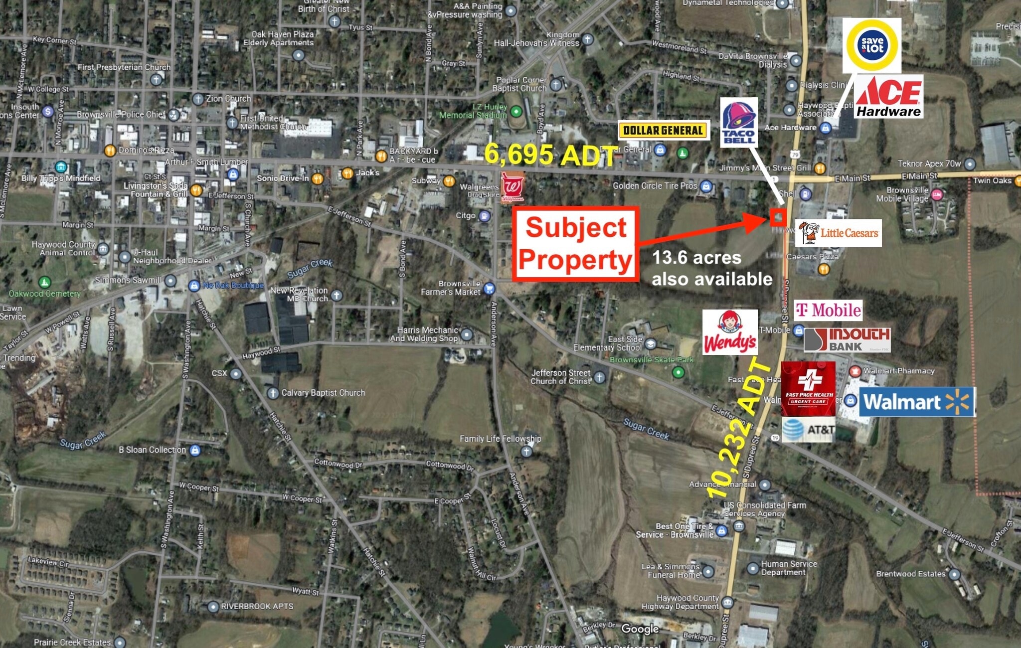 105 S Dupree Ave, Brownsville, TN for Sale