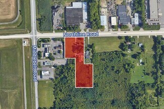 Romulus, MI Commercial Land - 29245 Northline Rd