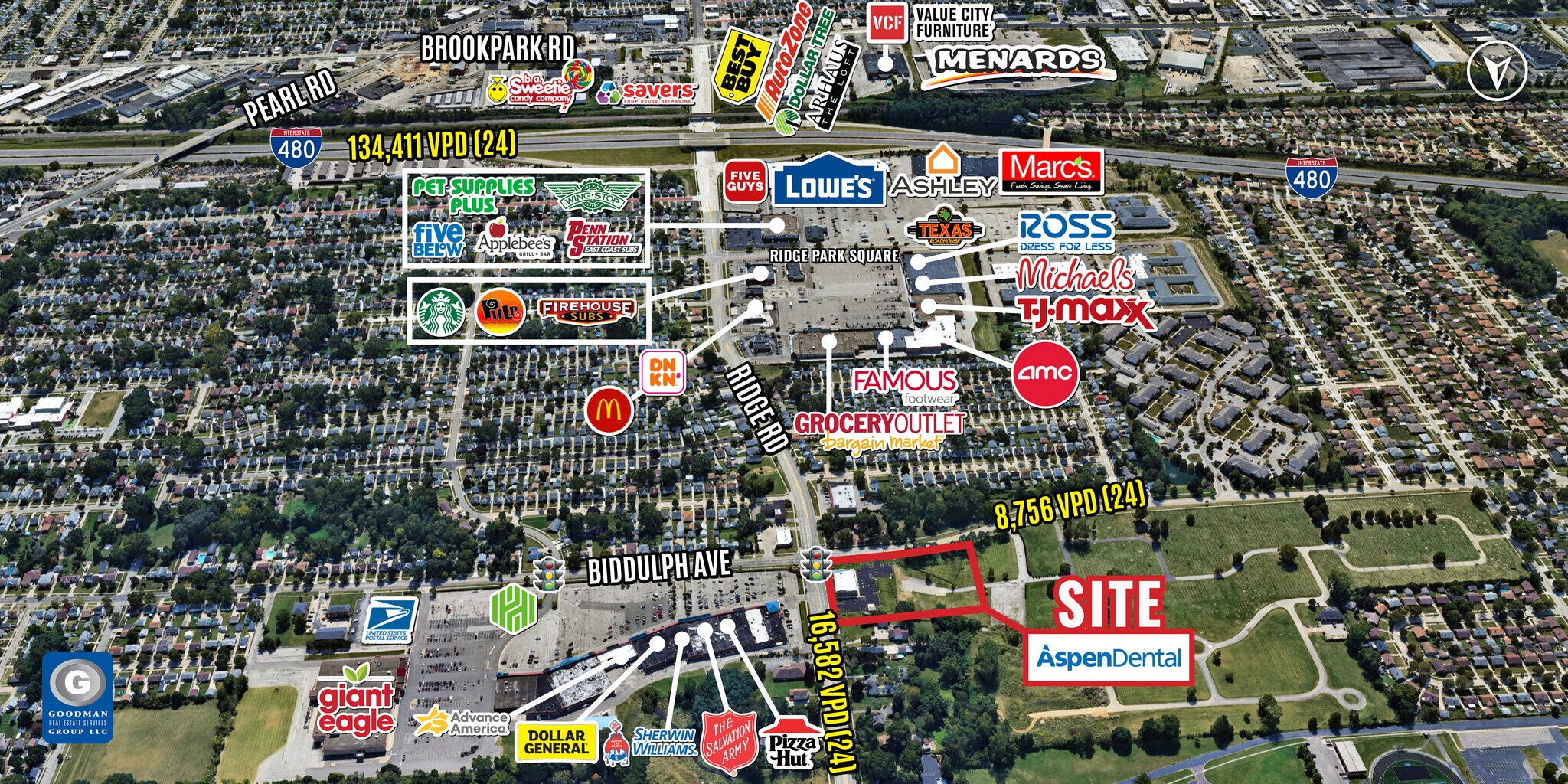 4630 Ridge Rd, Brooklyn, OH for Rent