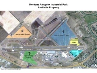 Great Falls, MT Industrial Land - Great Falls International Airport