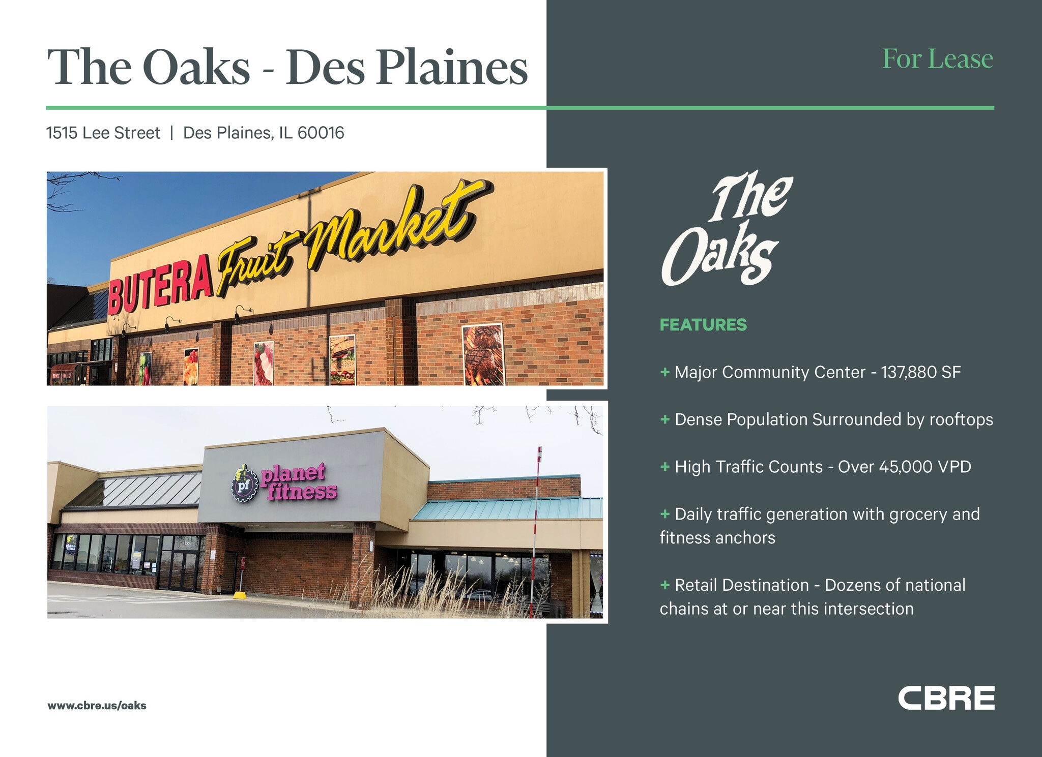 1515-1589 Lee St, Des Plaines, IL for Rent