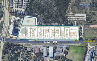 Cedar Park, TX Commercial Land - 0 Bell st