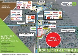 San Tan Valley, AZ Commercial Land - NWC of Skyline Dr & Gary Rd