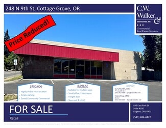 Cottage Grove, OR Freestanding - 248 N 9th St Cottage Grove, OR Freestanding - 248 N 9th St