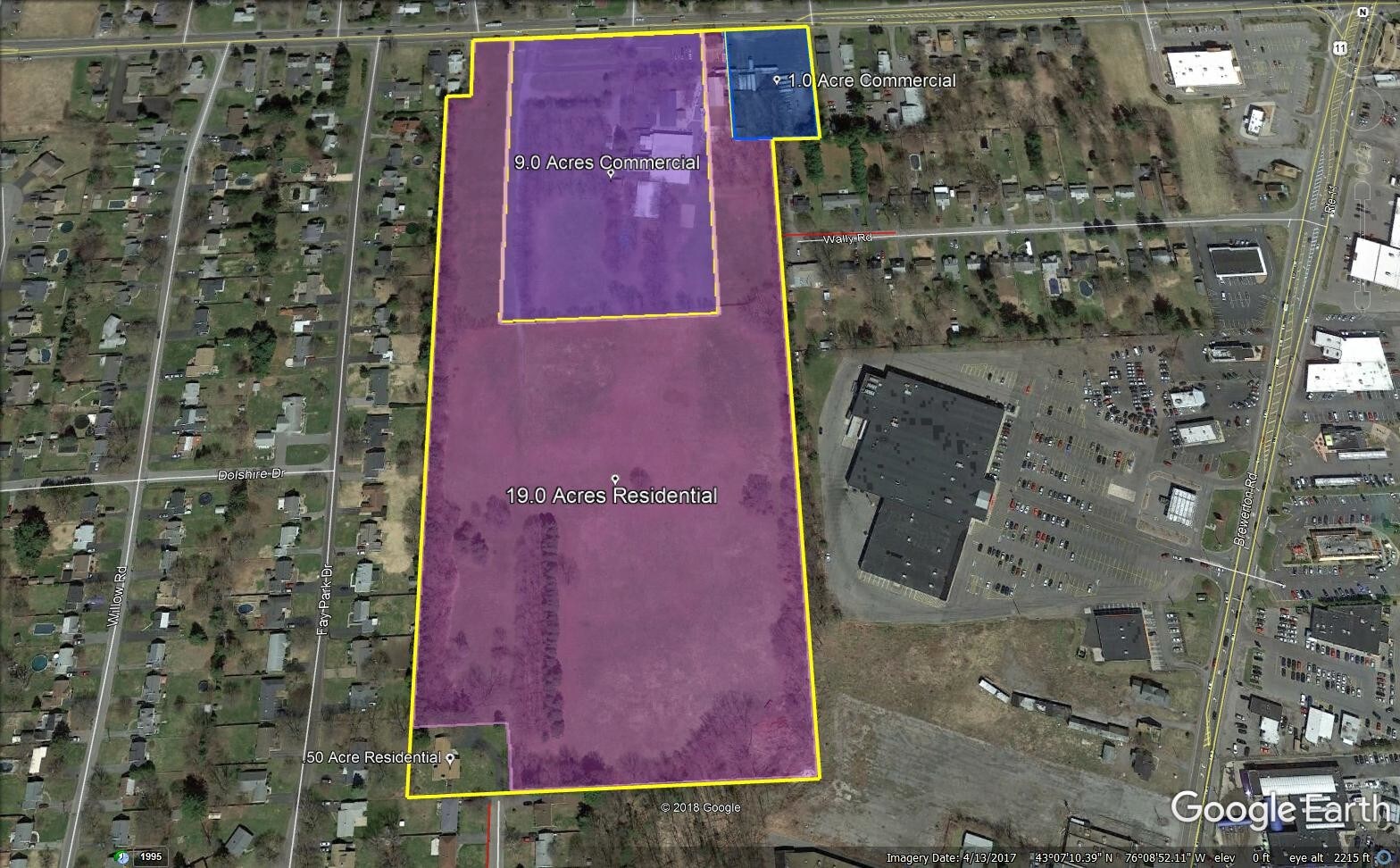 5300 W Taft Rd Syracuse, NY 13212 Land Property for Lease on
