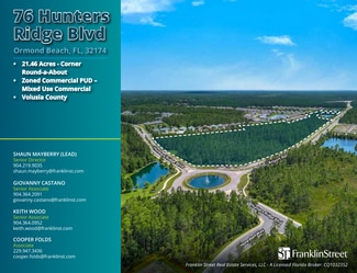 Ormond Beach, FL Commercial - 76 Hunters Ridge blvd Ormond Beach, FL Commercial - 76 Hunters Ridge blvd