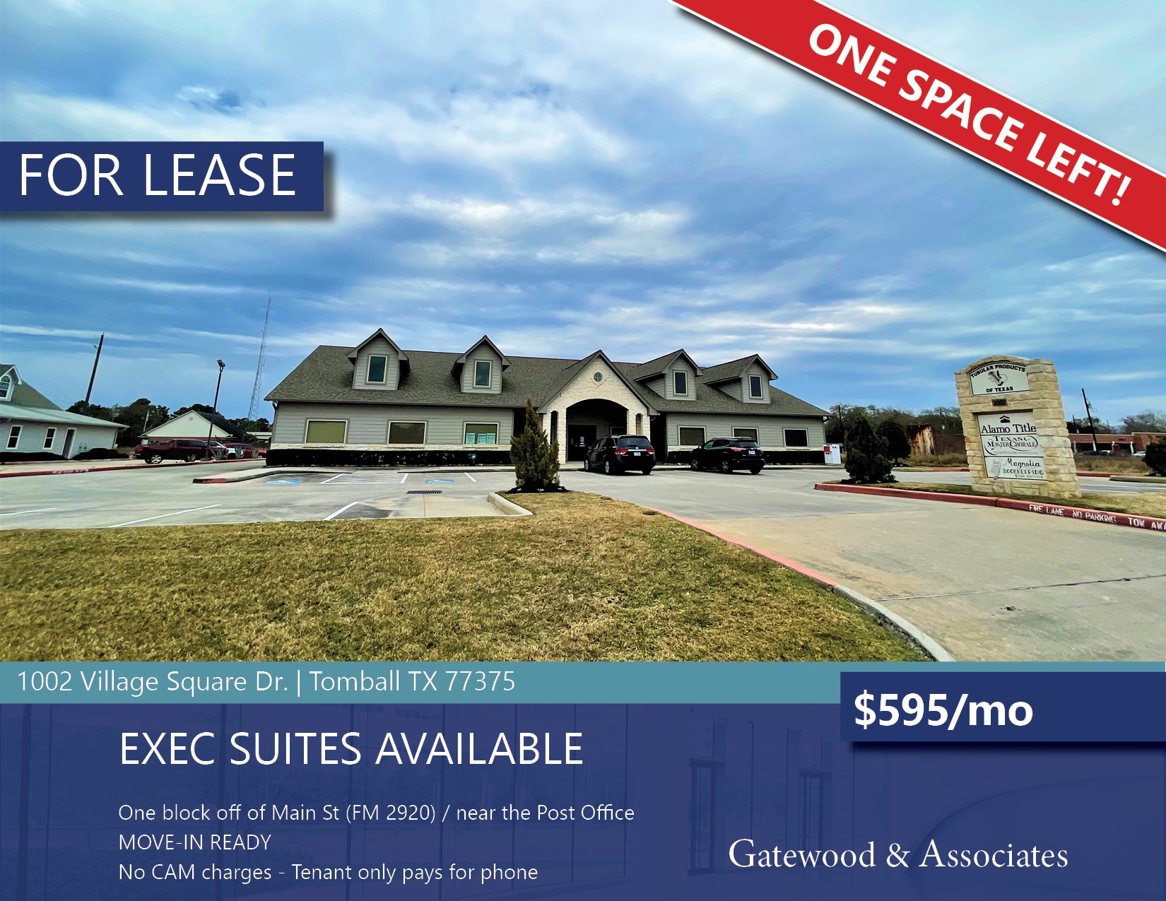 1002 Village Square Dr, Tomball, TX for Rent