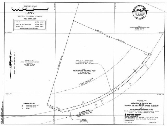 Moran Rd @ Randolph Rd., Sterling, VA for Rent