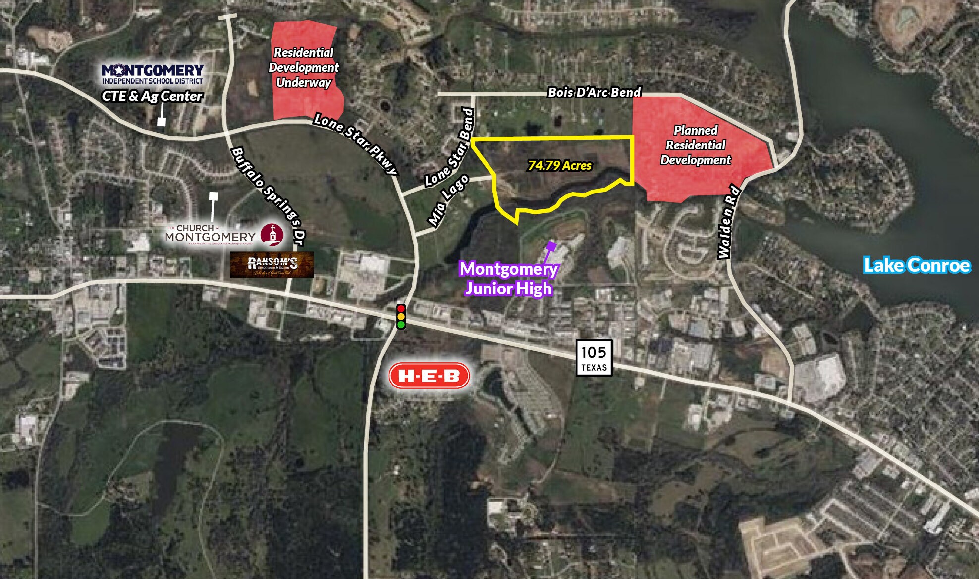 LONE STAR Bnd, Montgomery, TX for Sale