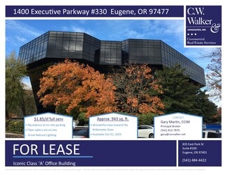 Eugene, OR Office - 1400 Executive Pky