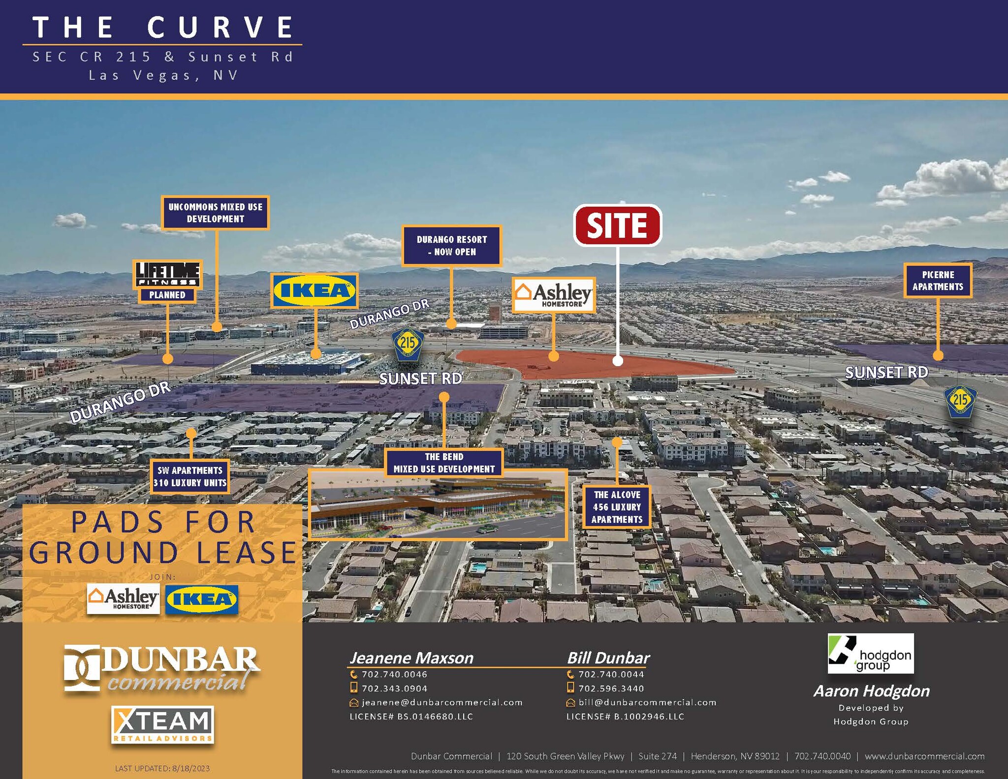 S SEC CR 215 & Sunset Rd., Las Vegas, NV for Rent