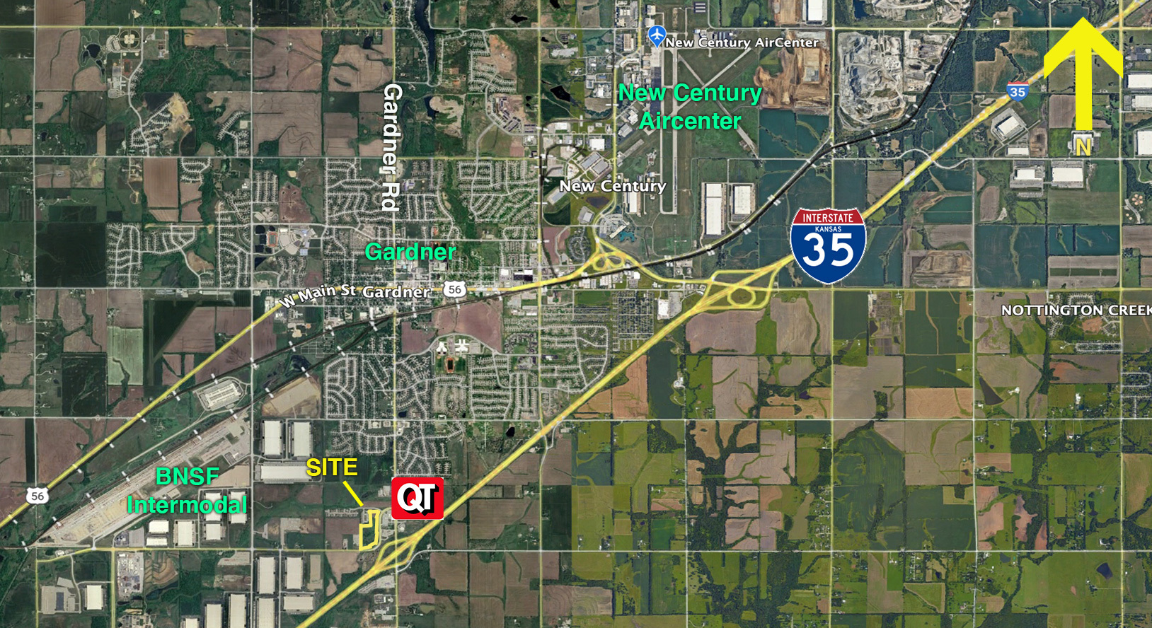 North & West Of 191st St & Gardner Rd, Gardner, KS for Sale