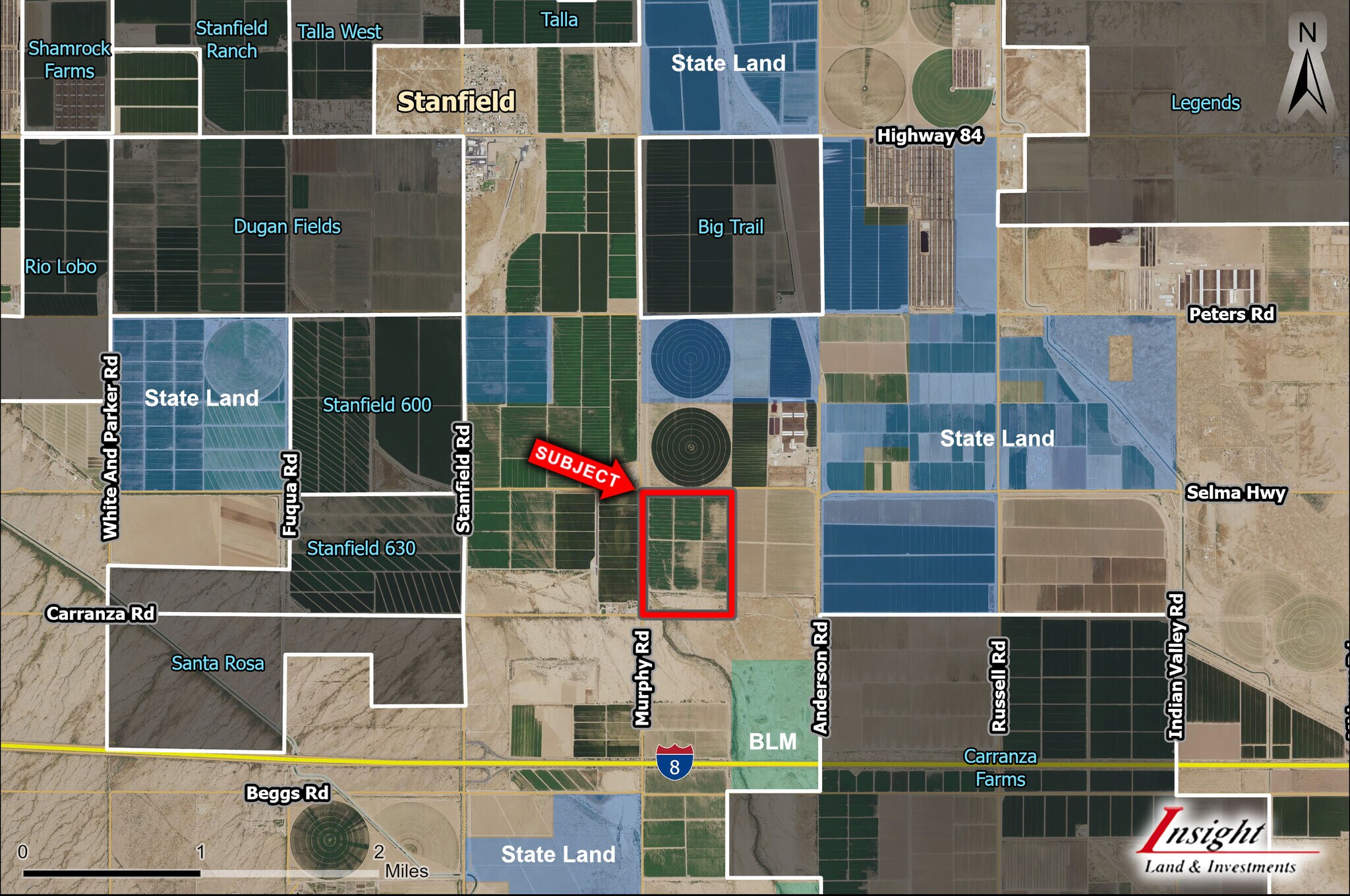 SELMA Hwy @ Murphy Rd, Stanfield, AZ for Sale