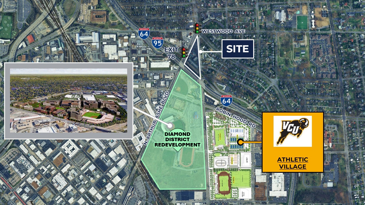 3207 & 3215 N Arthur Ashe Blvd, Richmond, VA for Sale