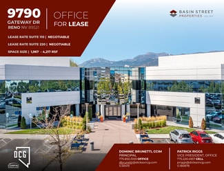 Reno, NV Office - 9790 Gateway Dr Reno, NV Office - 9790 Gateway Dr