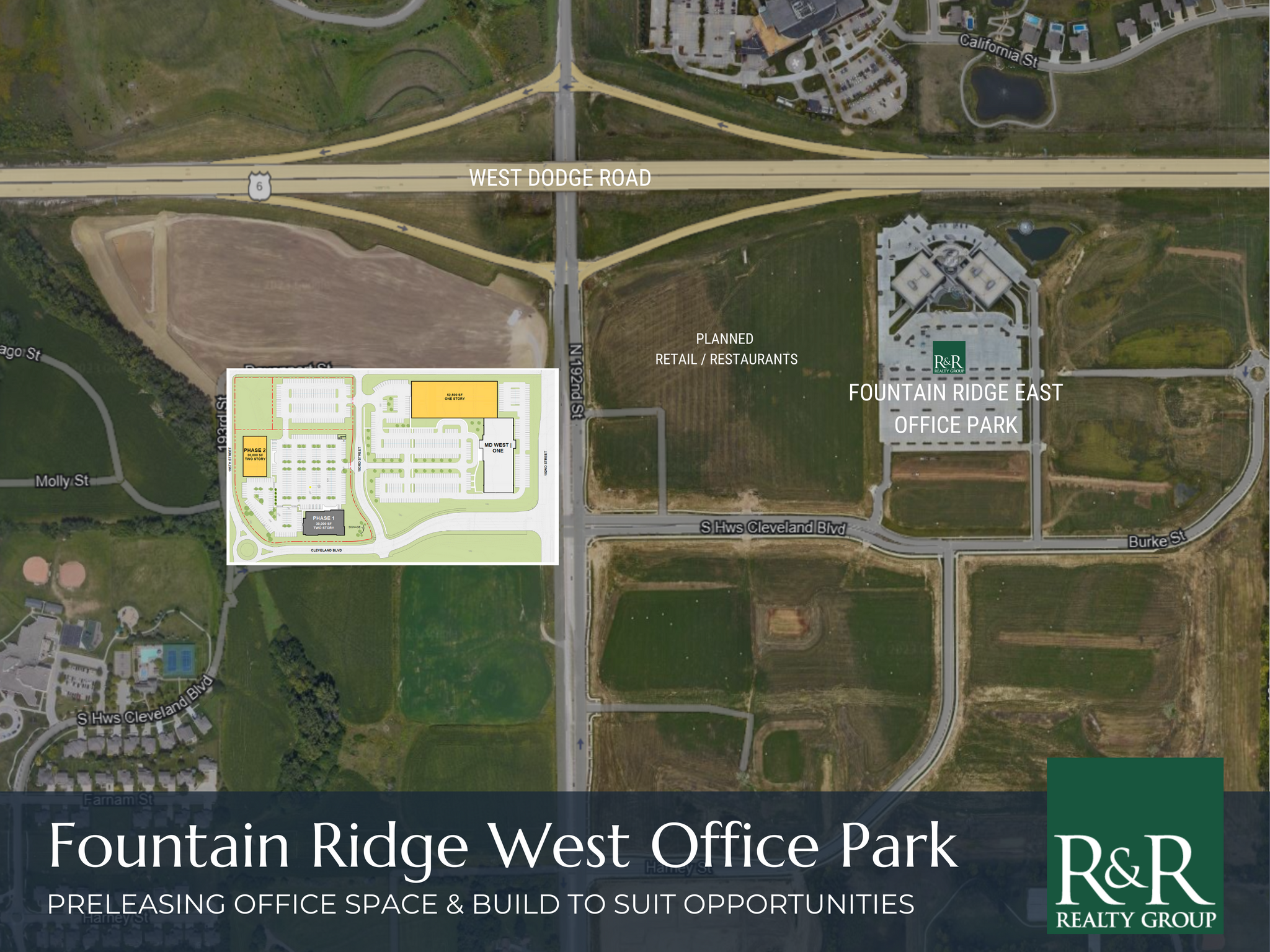 192nd & West Dodge Rd, Omaha, NE for Rent