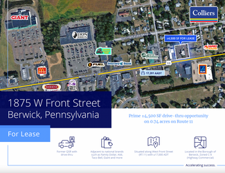 Berwick, PA Retail - 1875 W Front St
