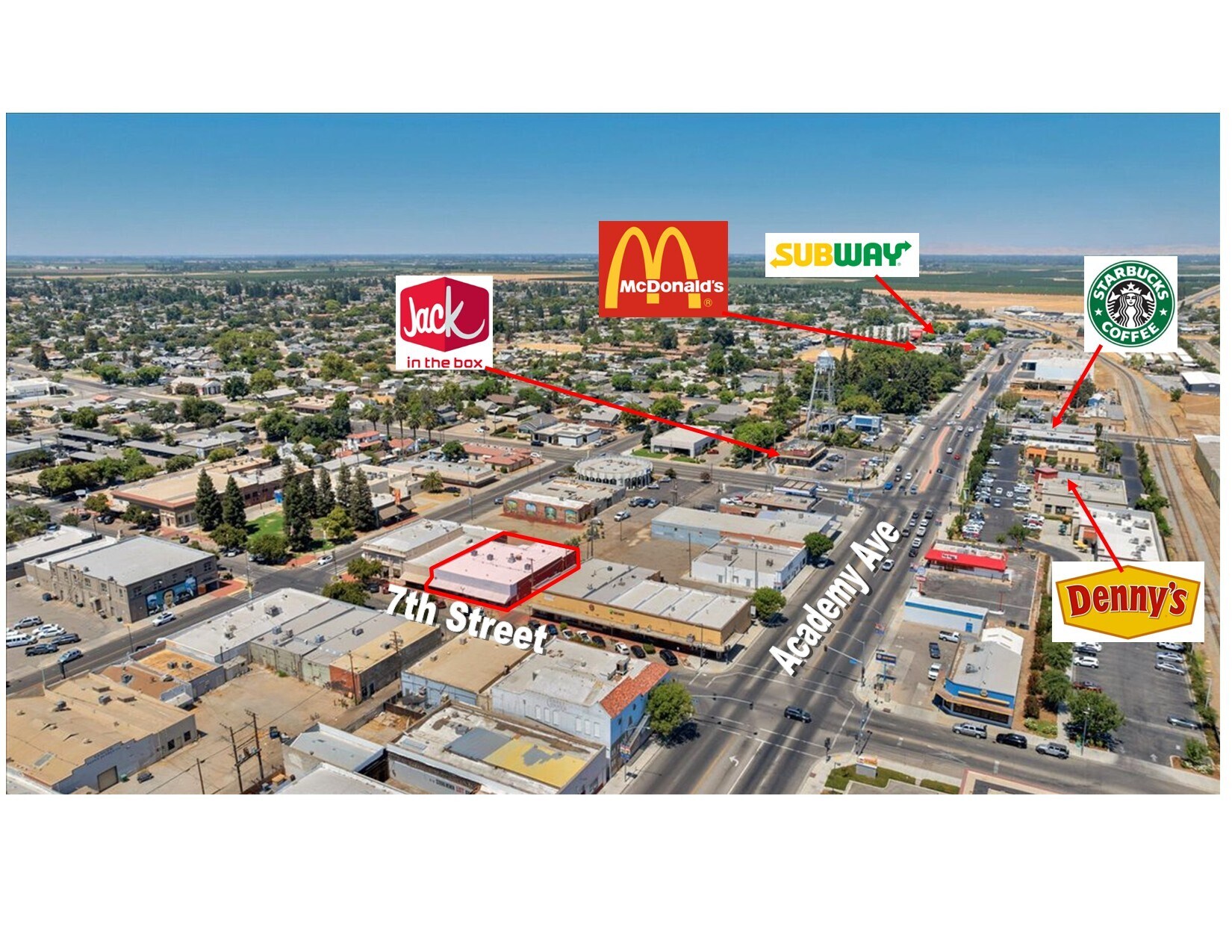 1328-1336 7th St, Sanger, CA for Rent