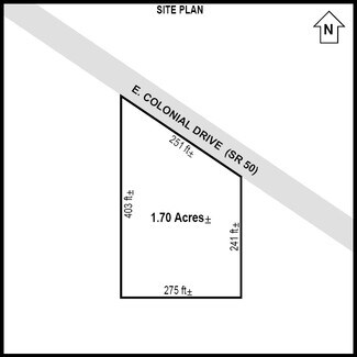Orlando, FL Commercial Land - 18966 E Colonial Dr Orlando, FL Commercial Land - 18966 E Colonial Dr