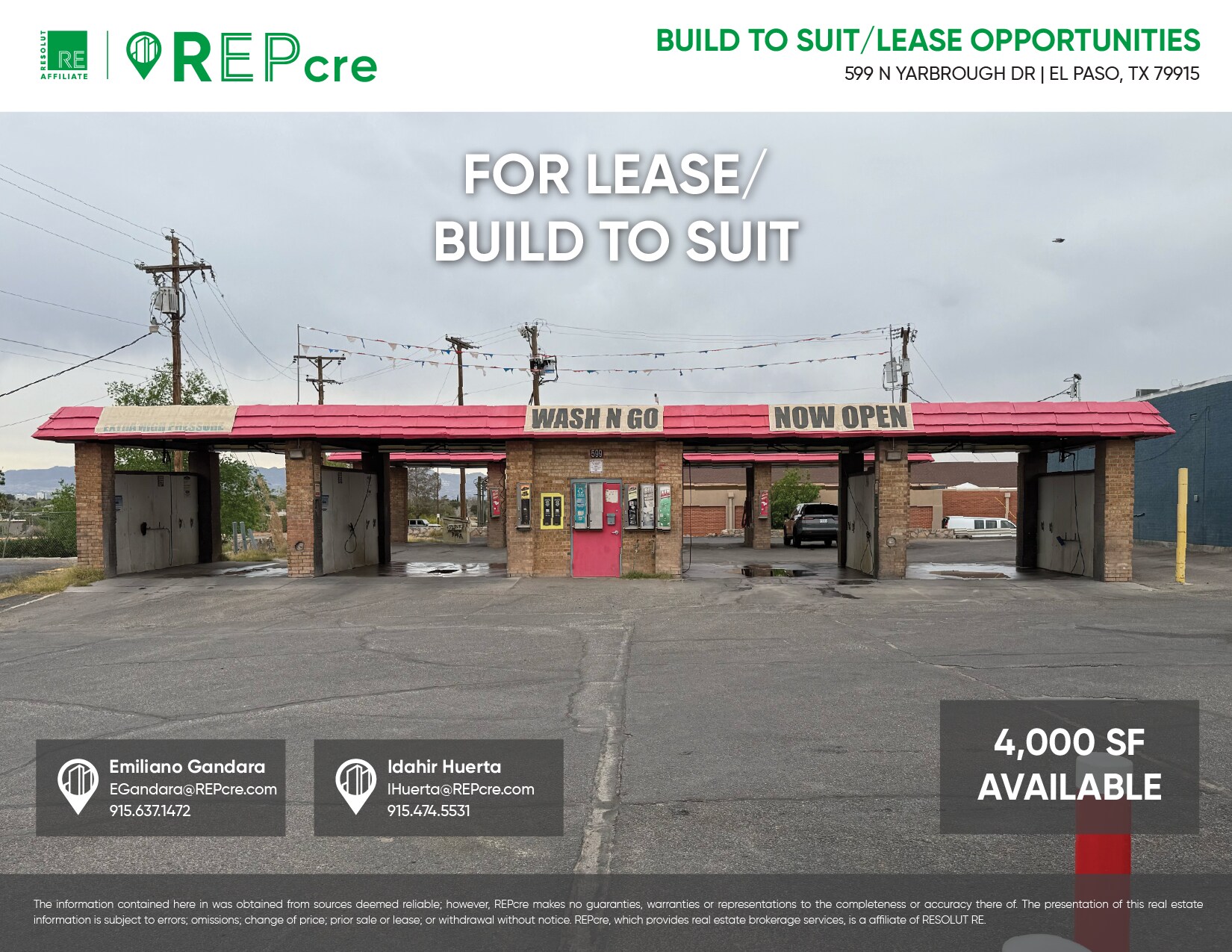 599 N Yarbrough Dr, El Paso, TX for Rent