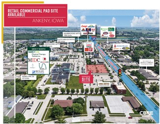 Ankeny, IA Commercial Land - 800 E 1st St Ankeny, IA Commercial Land - 800 E 1st St