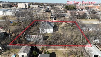 Burleson, TX Commercial Land - 213 W Eldred St