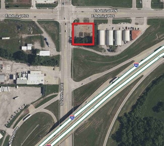 Tulsa, OK Commercial Land - 12904 E Admiral Pl