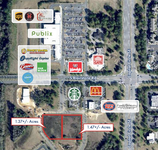 Tallahassee, FL Commercial Land - 1949 Gainsborough Dr