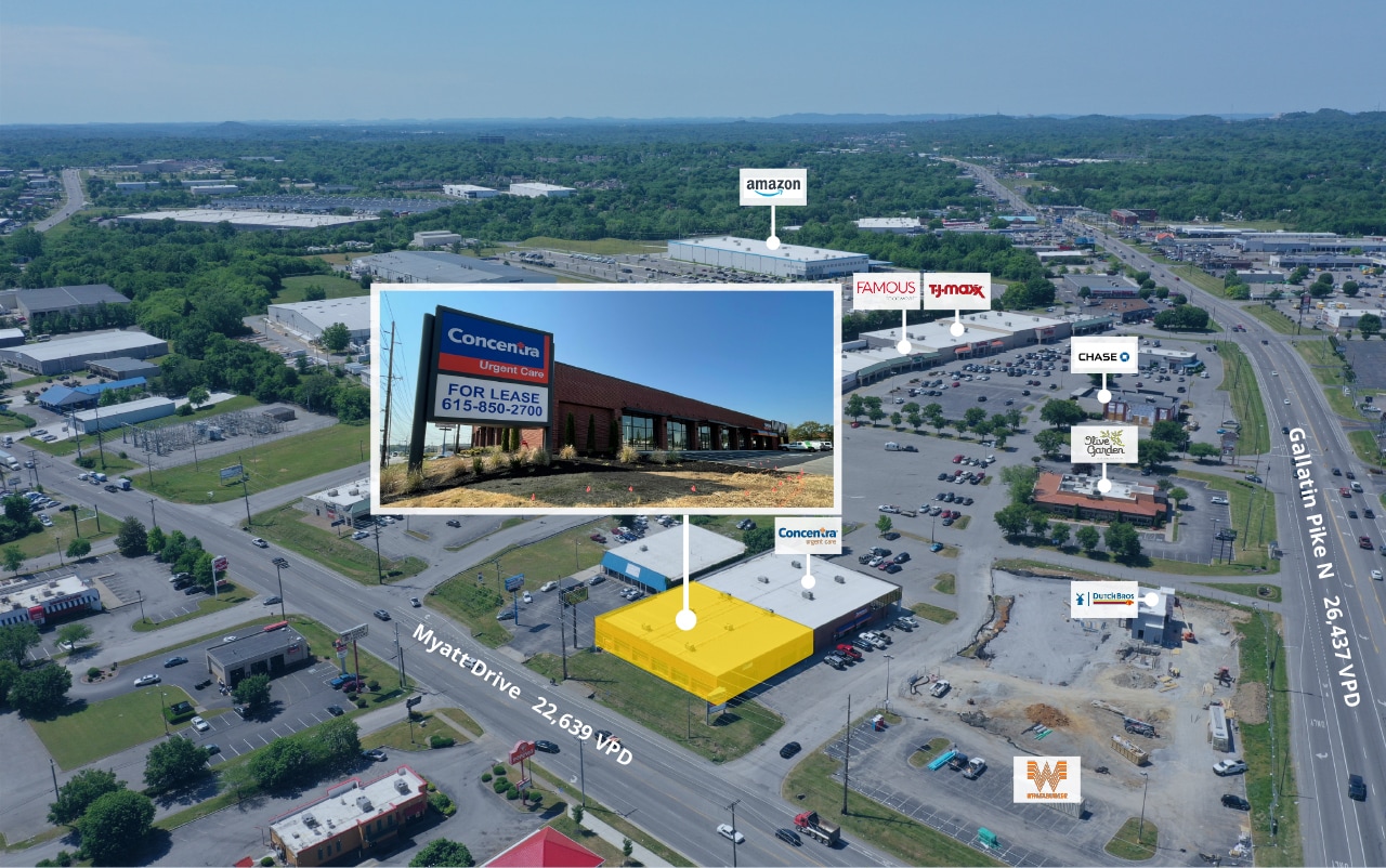 1717-1719 Gallatin Rd, Madison, TN for Rent