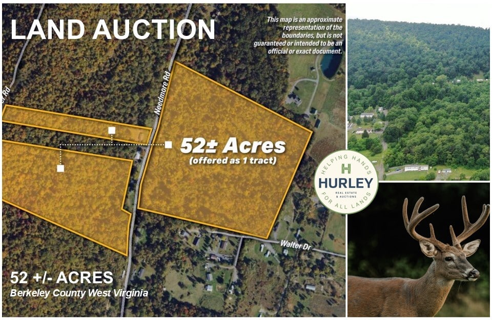 52+/- Acres Needmore Road, Martinsburg, WV for Sale