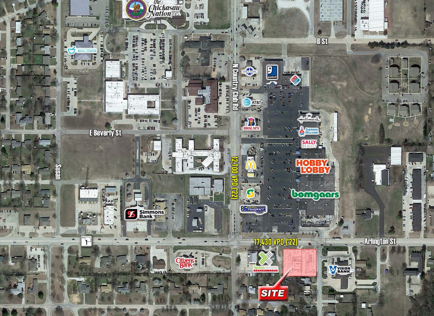 1825 Arlington St, Ada, OK for Sale