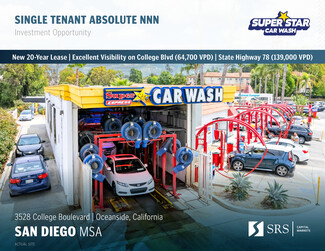 Oceanside, CA Car Washes - 3528 College Blvd