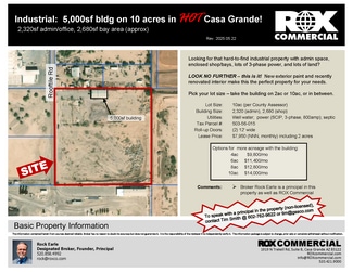 Casa Grande, AZ Industrial - 2117 S Roof Tile Rd
