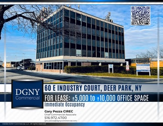 Deer Park, NY Office/Medical - 60 E Industry Ct Deer Park, NY Office/Medical - 60 E Industry Ct