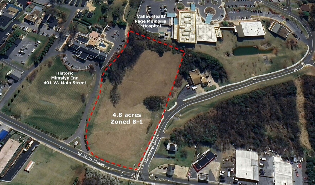 Main Street & Memorial Drive, Luray, VA for Sale