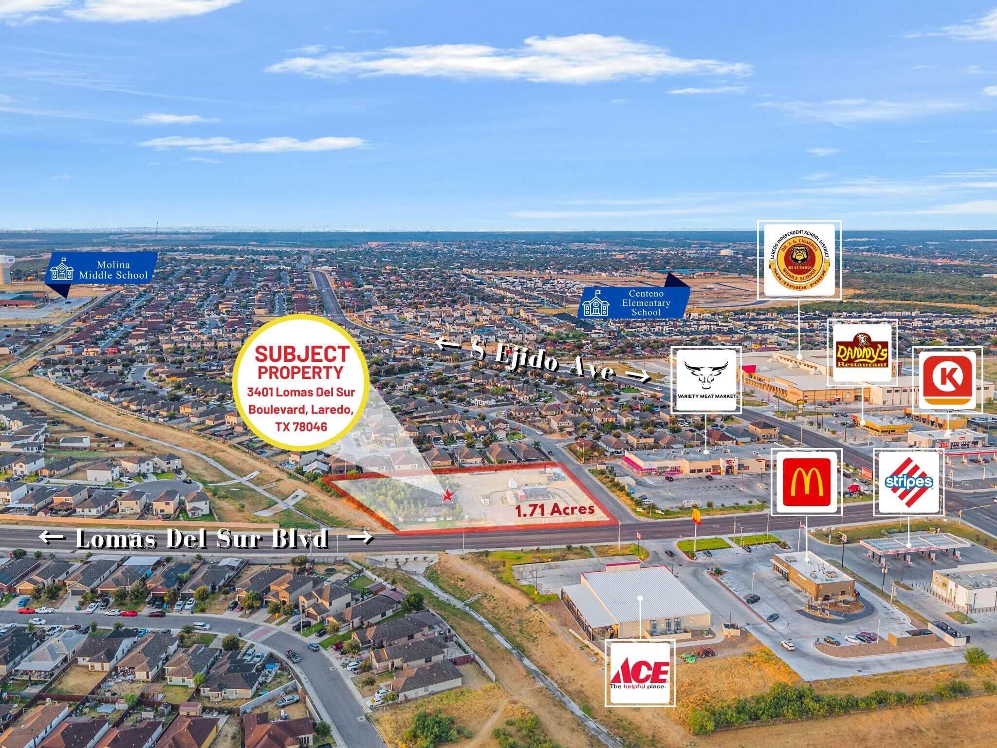 3401 Lomas del Sur Blvd, Laredo, TX for Sale
