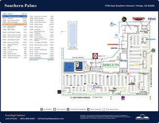 Tempe, AZ Retail - 1522-1744 E Southern Ave