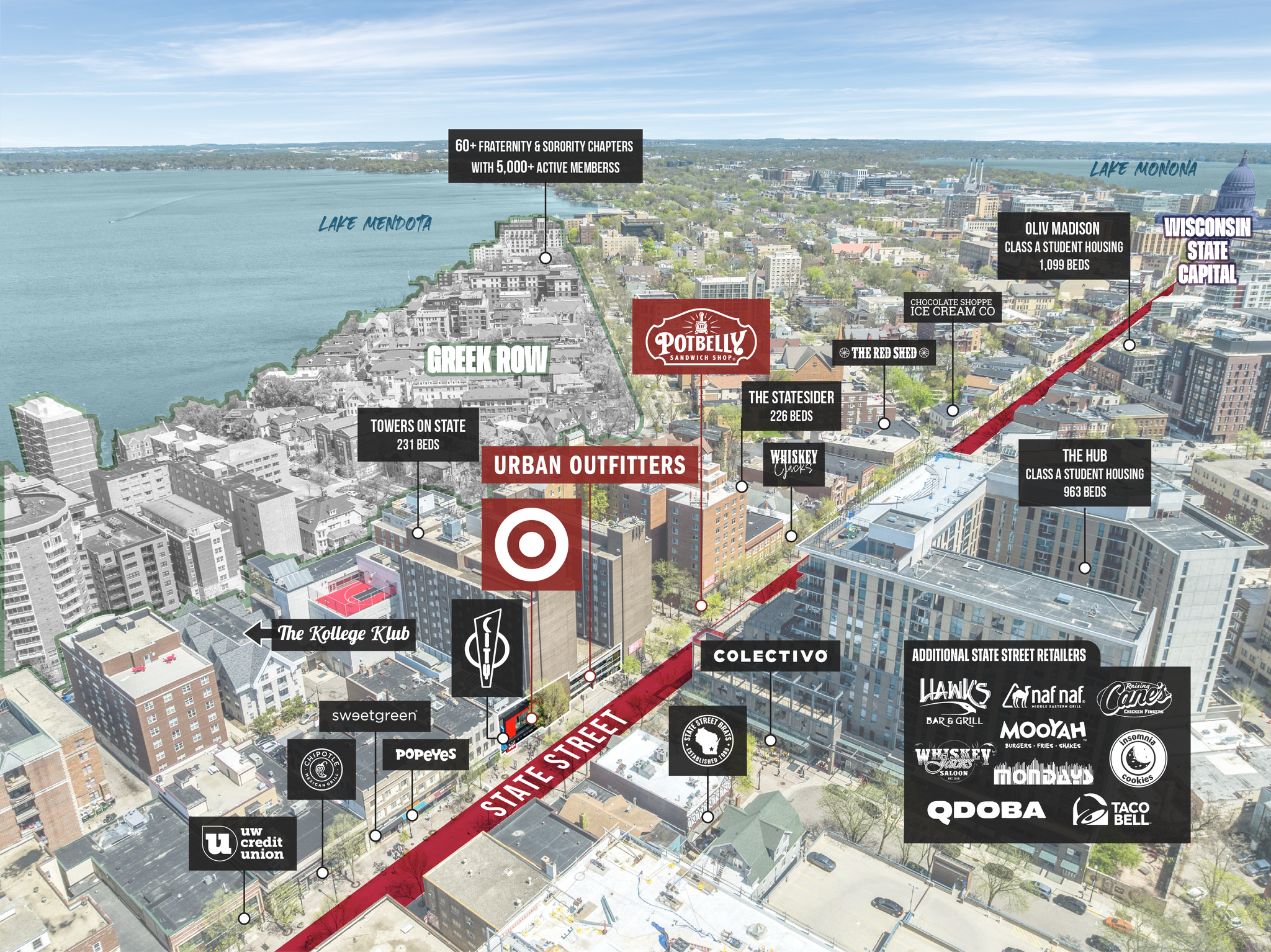 610 State St, Madison, WI for Sale