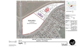 Manteca, CA Commercial Land - 1995 Atherton Dr